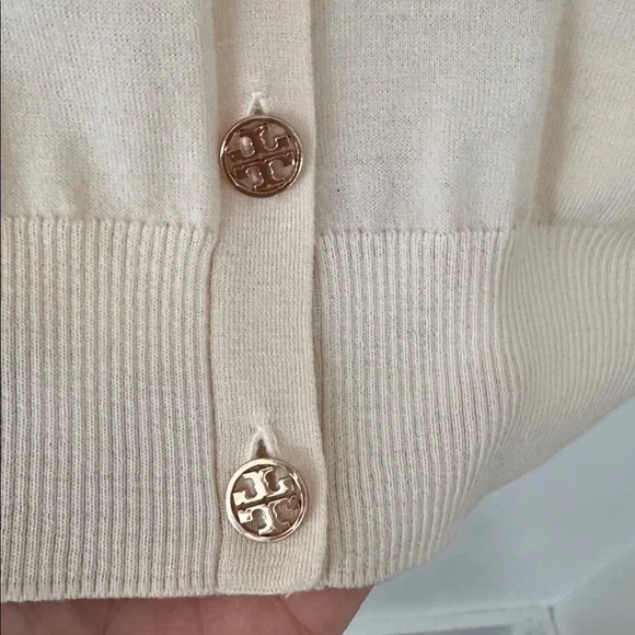 Tory Burch Madeline Cardigan Sweater Size M - Picture 4 of 9